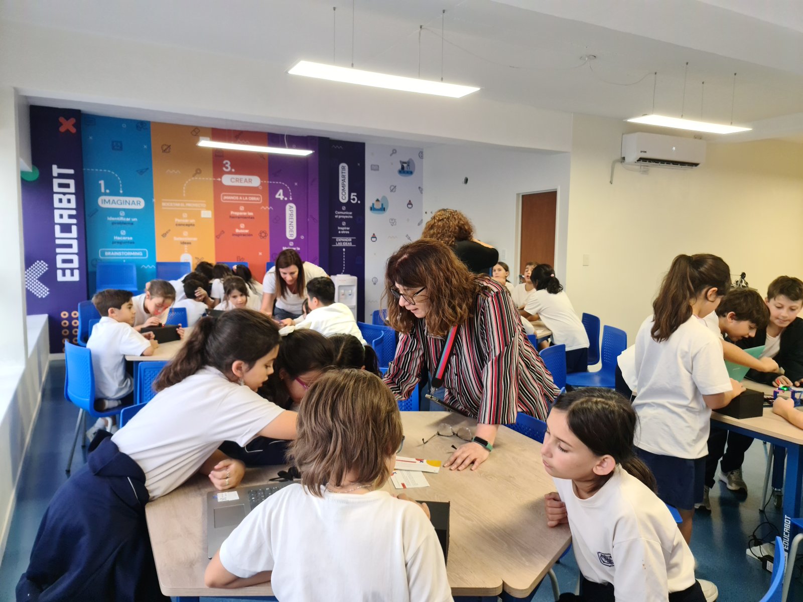 El aula Maker en funcionamiento
