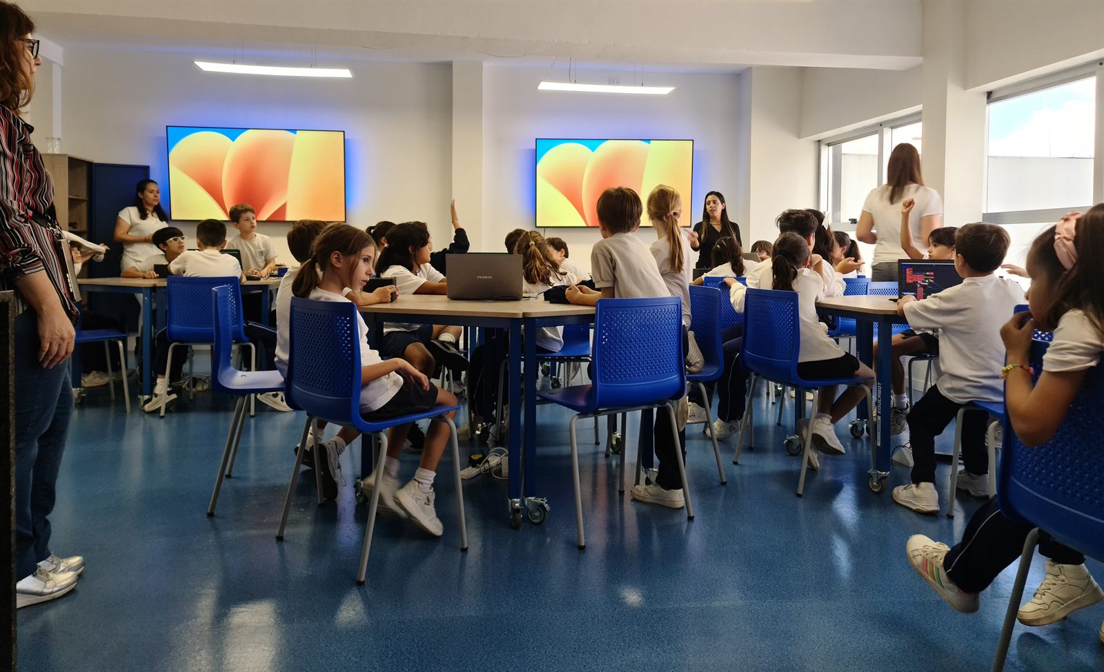 Aula Maker en funcionamiento