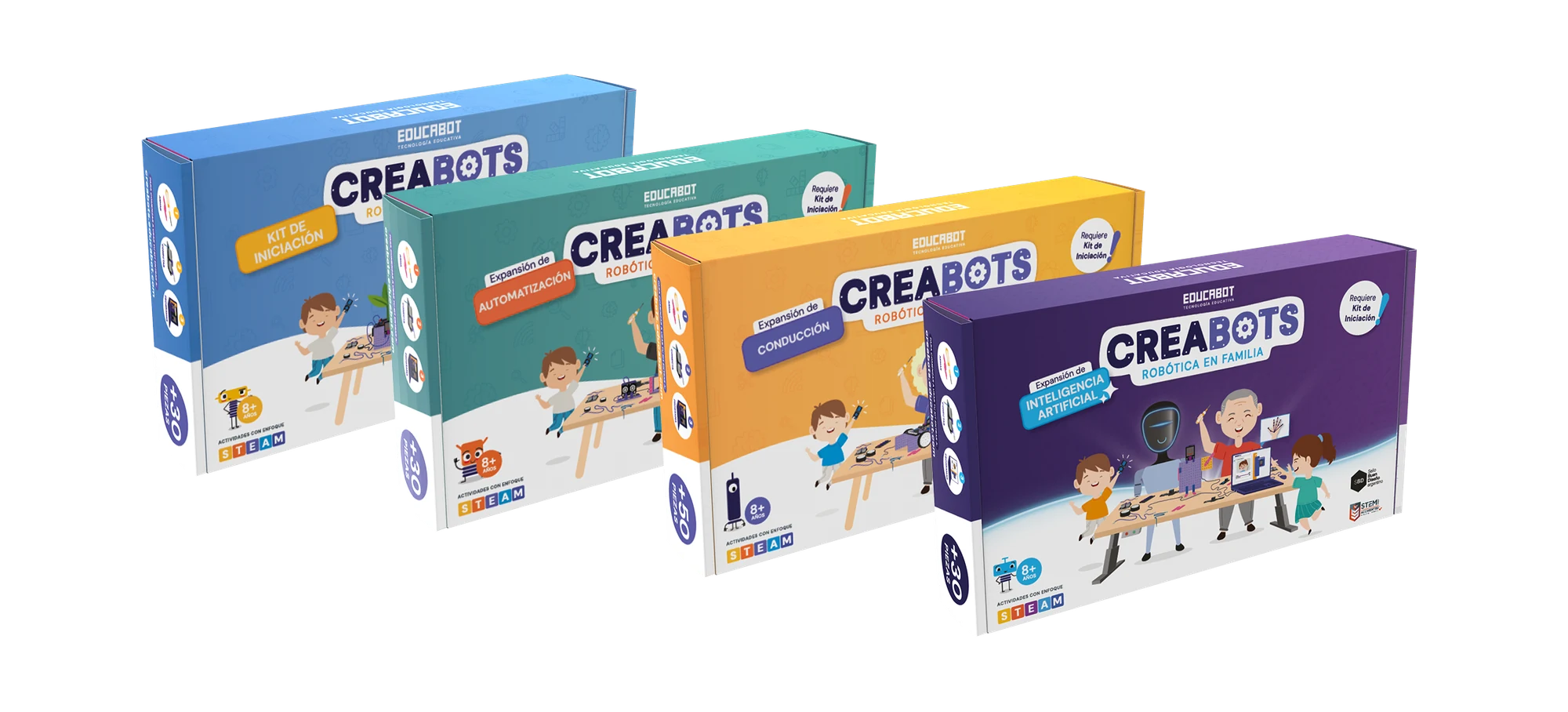Creabots Packs